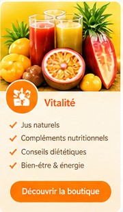 Fruits et jus naturels